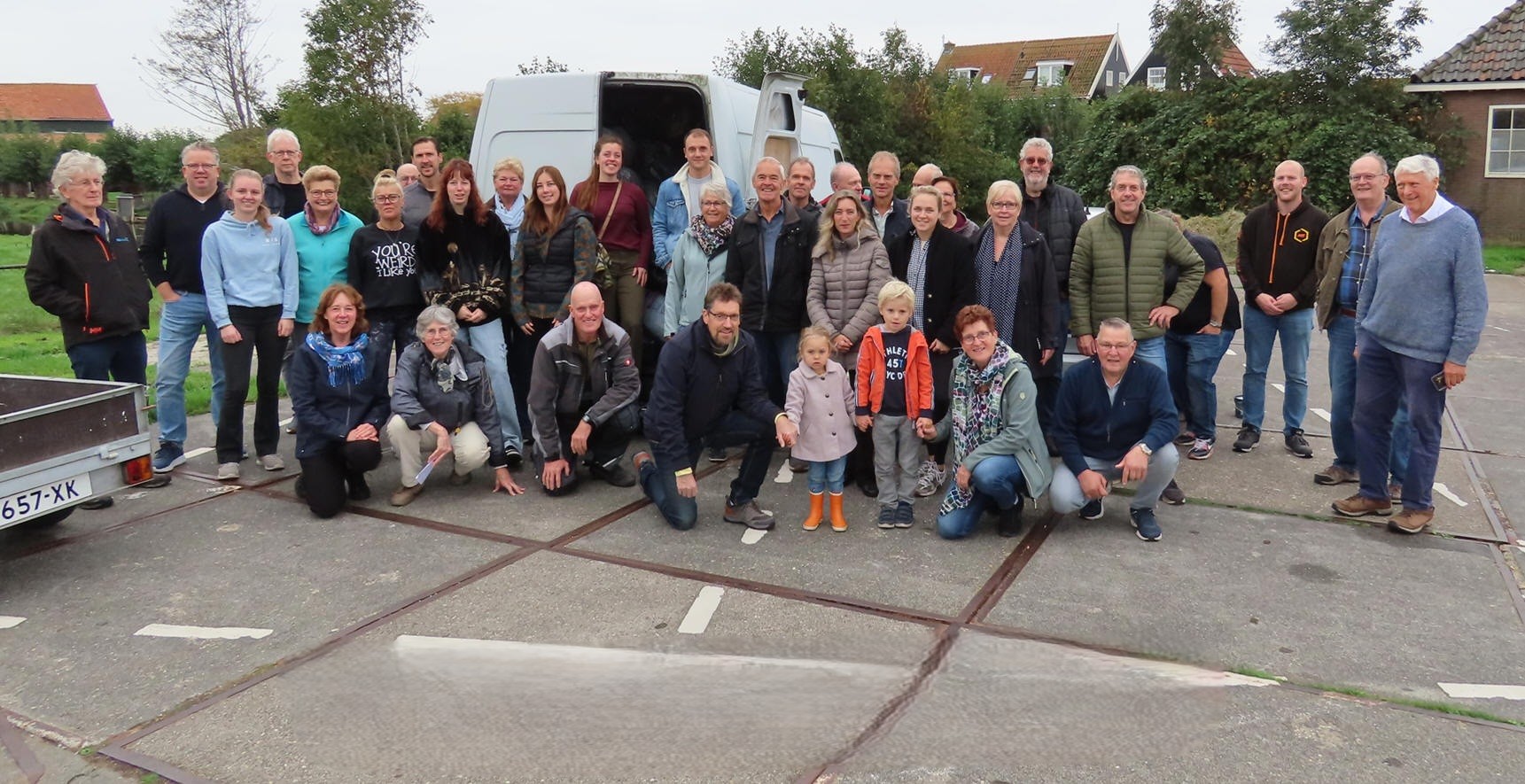 Bedankje van organisatie kledingactie ‘Mensen in Nood 2025’